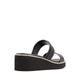 Fourth Women's Wedge Beach Sandals - Black