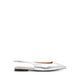 Valegyn Women's Sling Back Ballet Flats - Silver