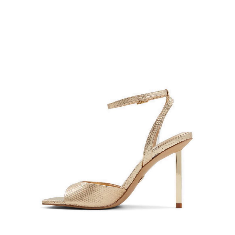 Lettie Women's Strappy Heeled Sandals - Gold