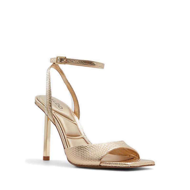 Lettie Women's Strappy Heeled Sandals - Gold