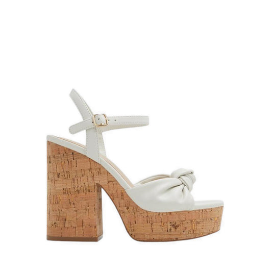Ulialdan Women's Heeled Sandals - White/Bone