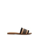 Nalani Women Flat Sandals - Open Black