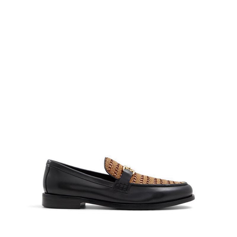 Idris Men's Loafers Dress Shoe - Black