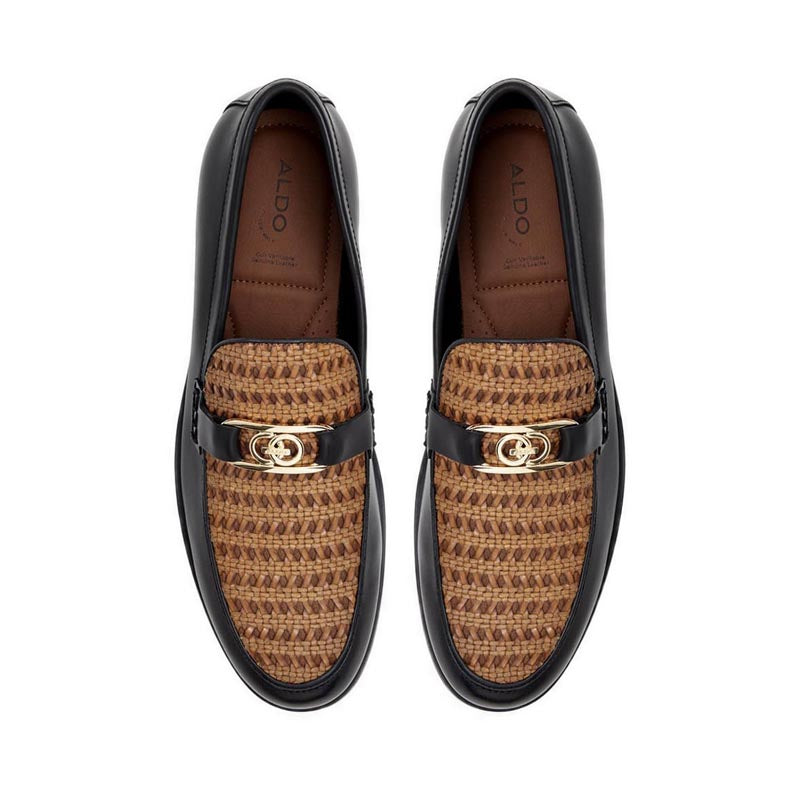 Idris Men's Loafers Dress Shoe - Black