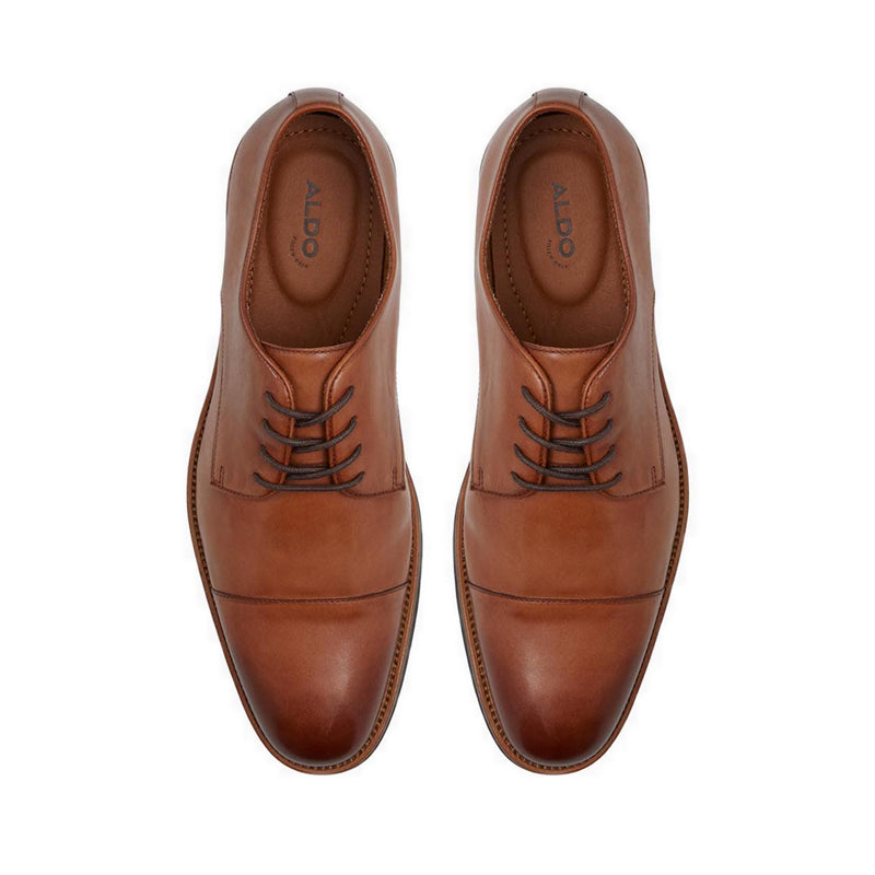 Hanks Men's Lace Up Dress Shoe - Cognac