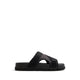 Deniels Men's Flat Sandals - Black Multi