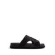 Deniels Men's Flat Sandals - Black