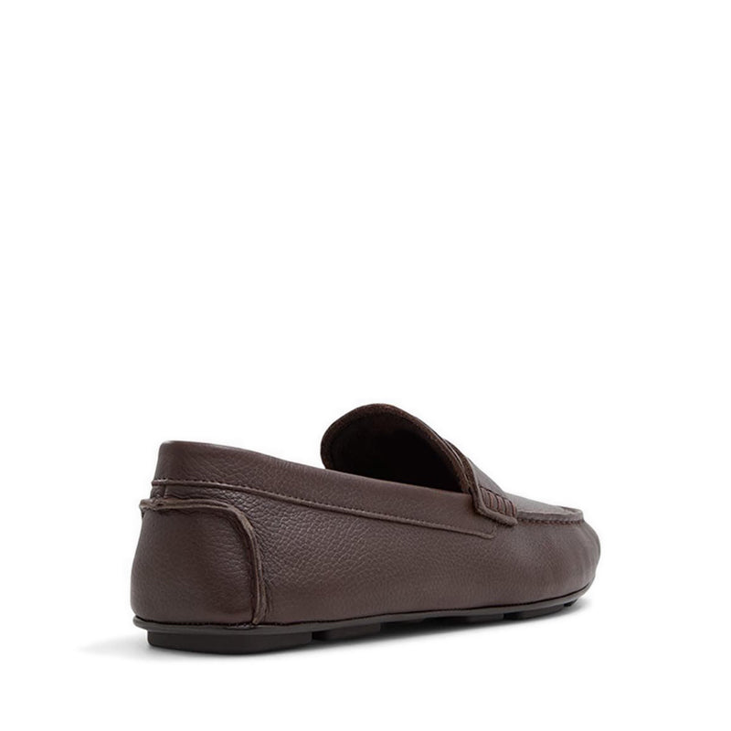 Squire Men's Slip Ons - Dark Brown