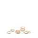Afoel Women's Multi Finger Ring - Gold