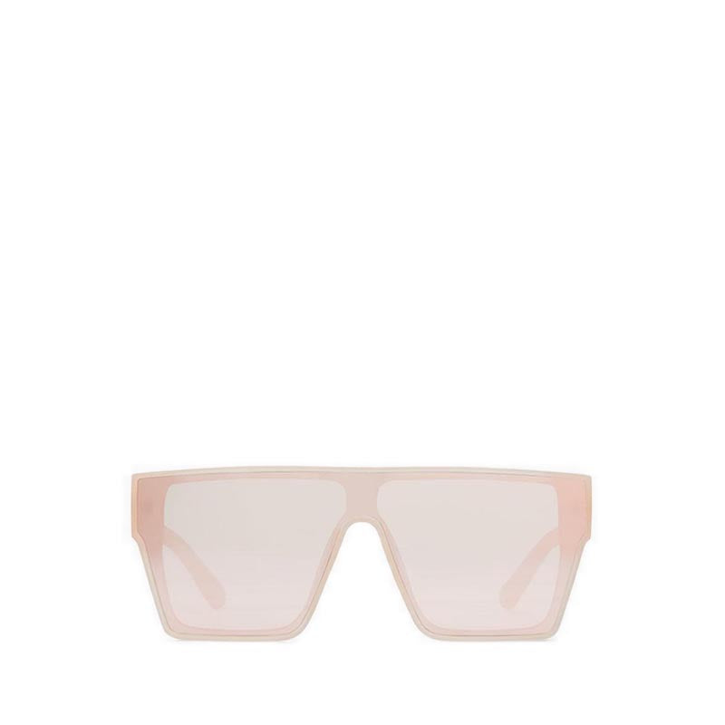 Aya Women's Shield Sunglasses - Light Pink