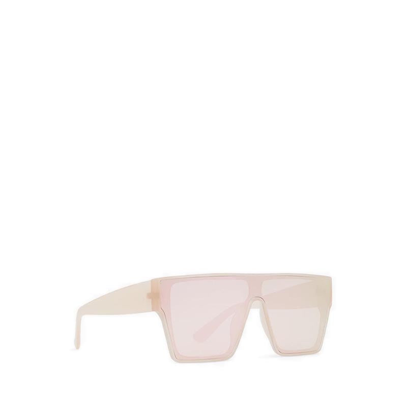 Aya Women's Shield Sunglasses - Light Pink