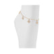 Umeiria Ankle Bracelet - Gold/Clear Multi