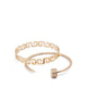 Parolin Bracelet - Gold/Clear Multi