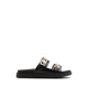 Alessie Women's Flat Sandals - Black