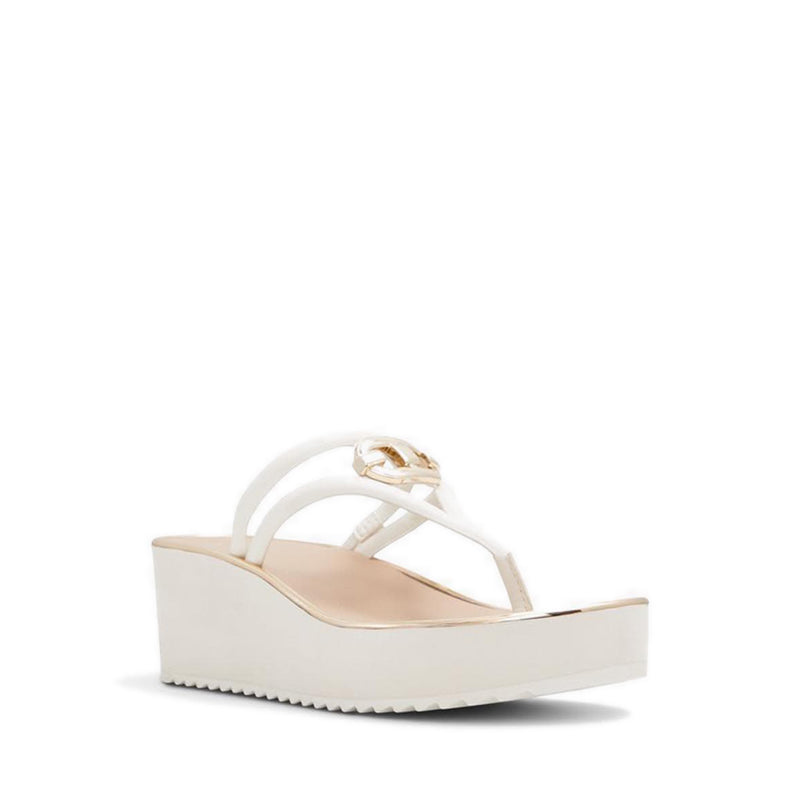 Albobrenna Women's Beach Sandals - White
