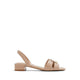 Alamaendar Women's Heeled Sandals - Bone