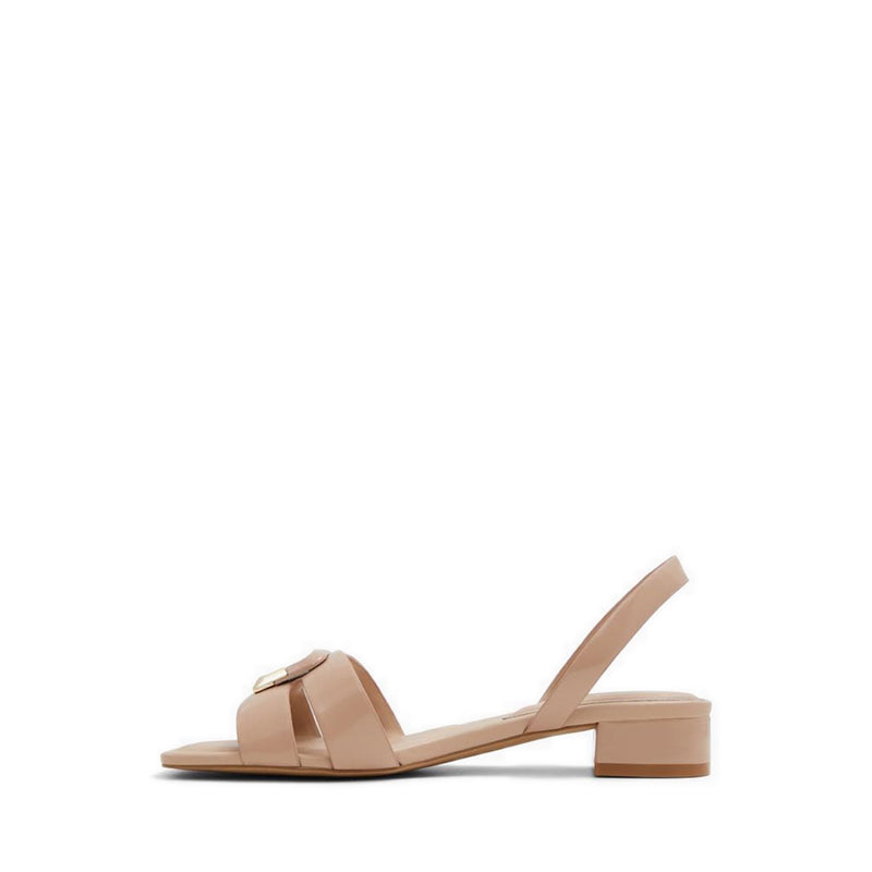 Alamaendar Women's Heeled Sandals - Bone