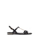 Glaoni Women's Flat Sandals - Black