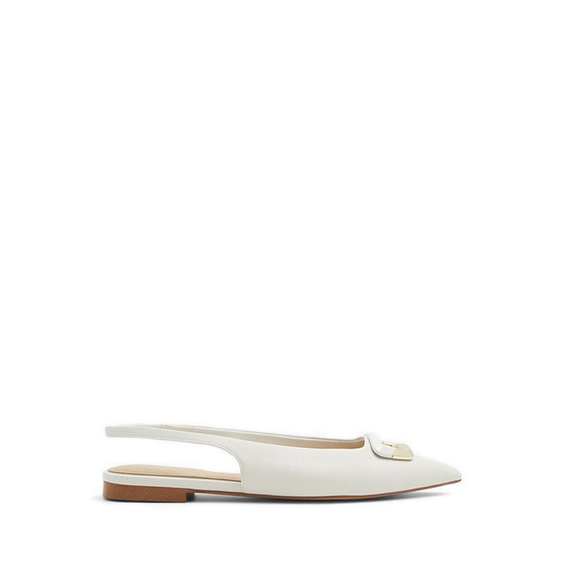 Budapest Women's Ballet Flats - White