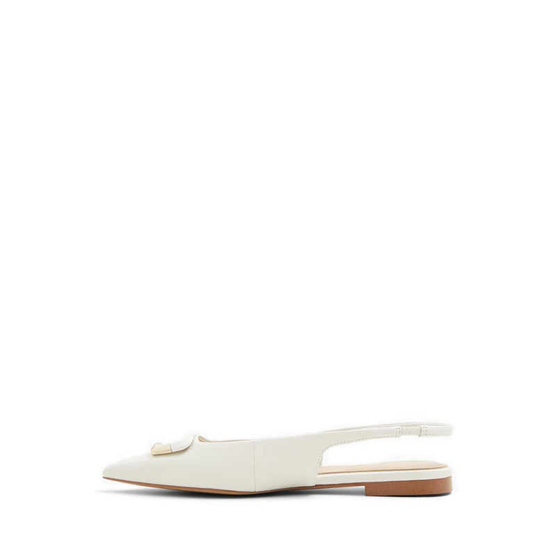 Budapest Women's Ballet Flats - White