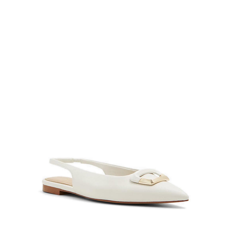 Budapest Women's Ballet Flats - White