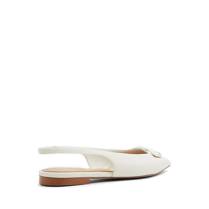 Budapest Women's Ballet Flats - White