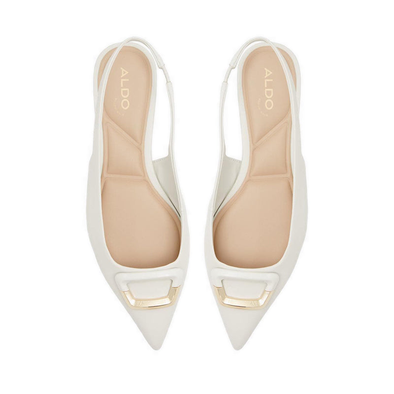 Budapest Women's Ballet Flats - White