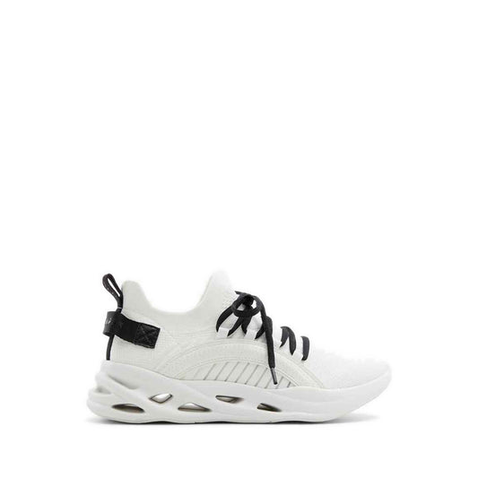 Motionxx Women's Jogger Sole Sneakers - White/Black
