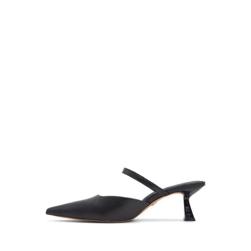 Tawm Women's Heeled Mules - Black