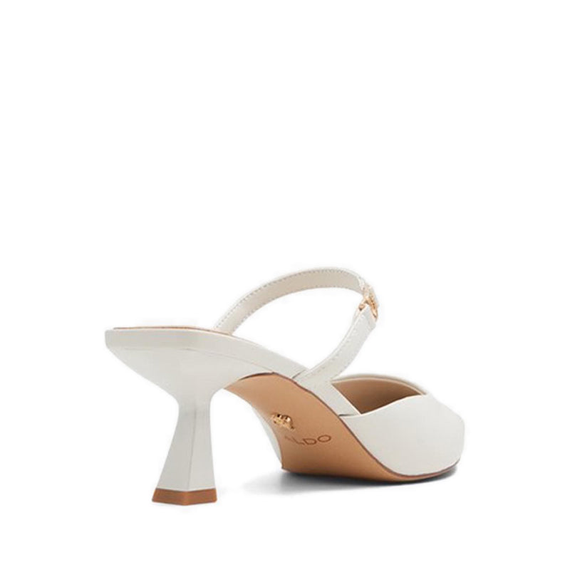 Tawm Women's Heeled Mules - White/Bone