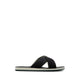 Stmock Men's Flat Sandals - Black