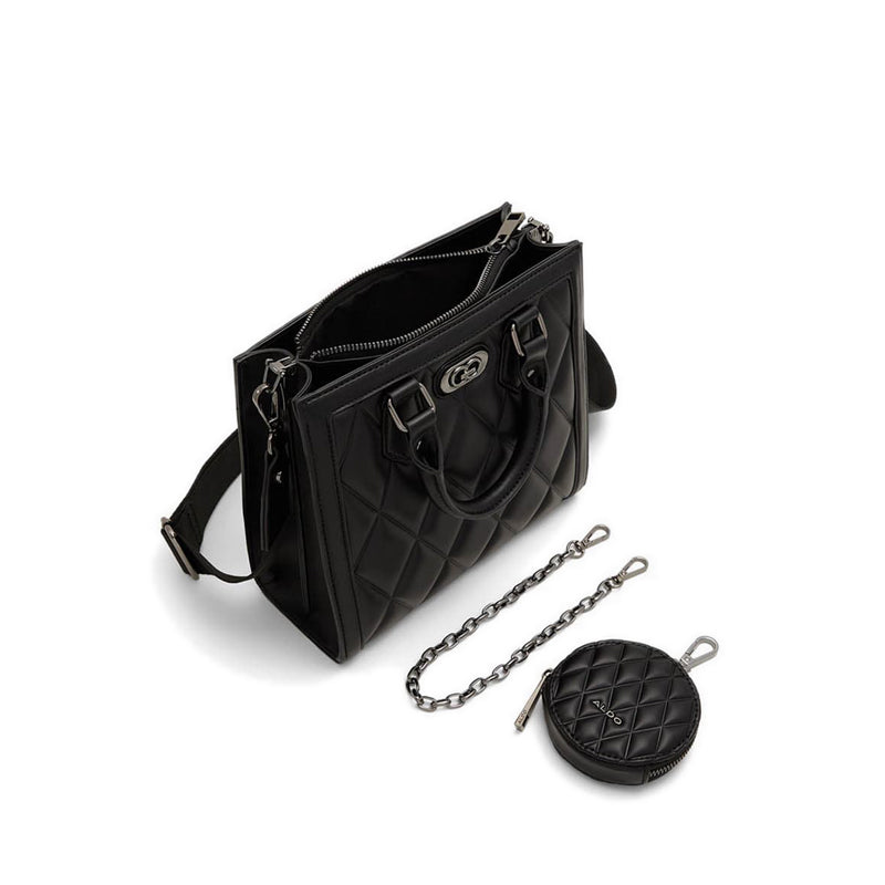 Namari Women's Satchel Bag - Open Black