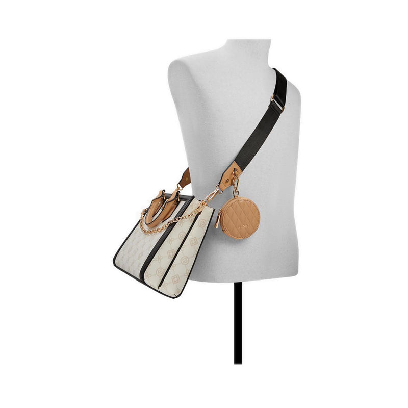 Namari Women's Satchel Bag - White Gold