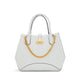 Jordana Women's Satchel Bag - White