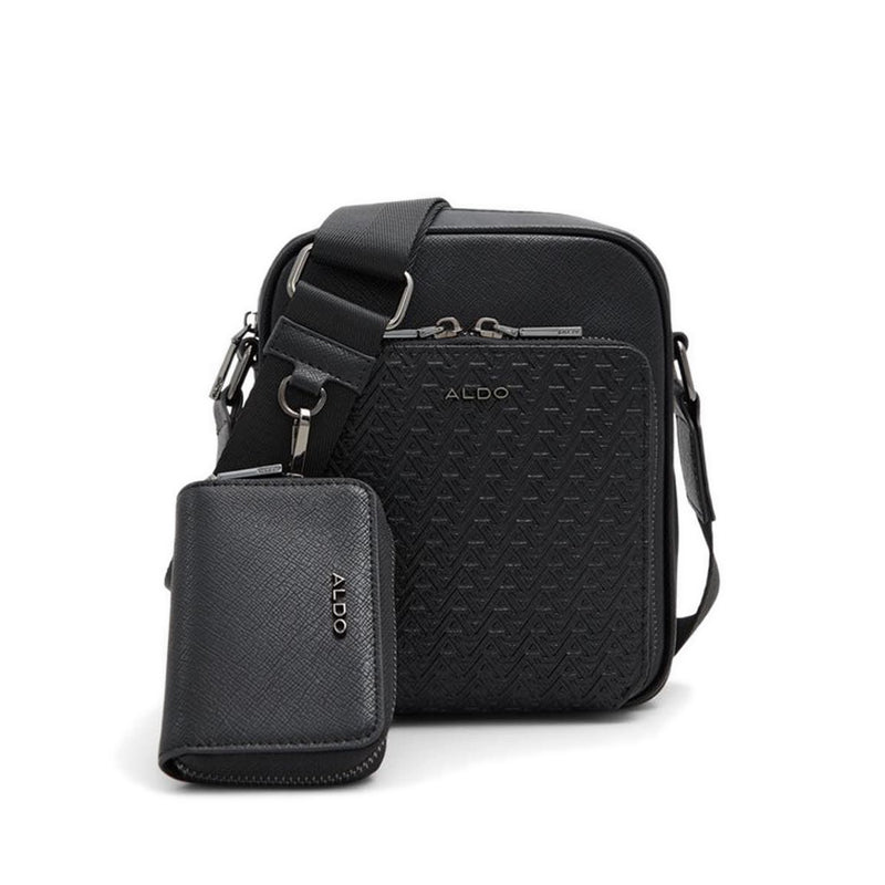 Maximilian Men's Cross Body - Open Black
