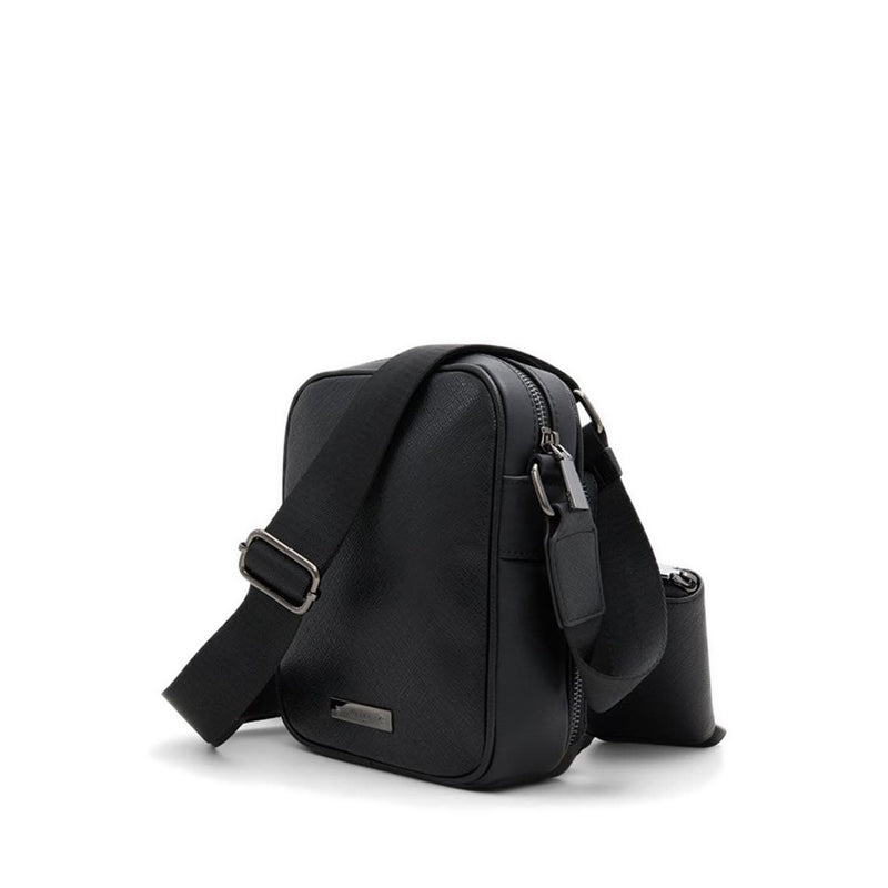 Maximilian Men's Cross Body - Open Black
