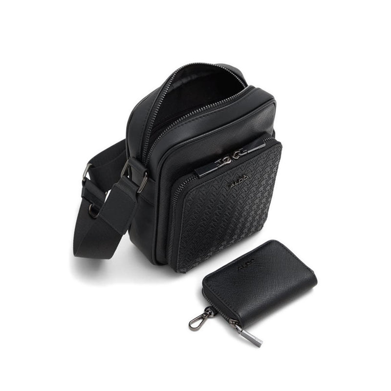 Maximilian Men's Cross Body - Open Black