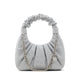 ALDO Ivalia Women's Shoulder Bag - Silver/Clear Multi