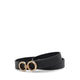 Borelle Women's Belt - Black/Gold Multi