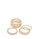 Kaemeth Ring - Gold/Clear Multi