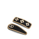Thina Women's Hair Clip - Black/Gold Multi