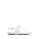 Afoetha Women's Flat Sandals - White/Bone