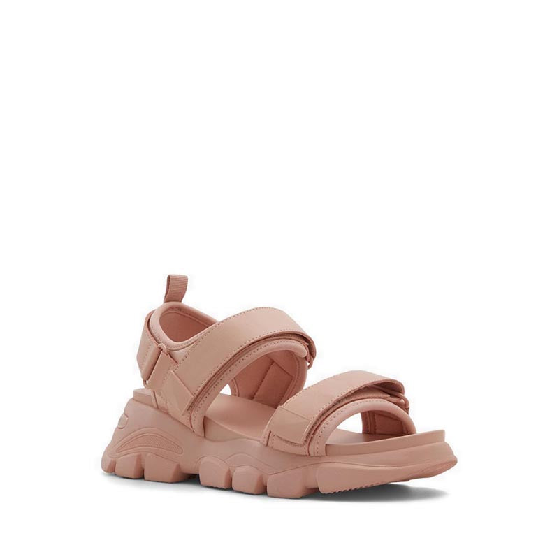 Godish Women's Platform Sandals - Light Pink