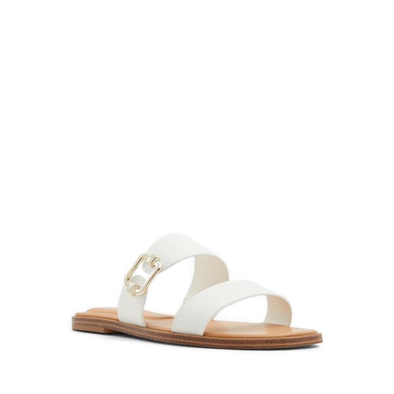 Miryhar Women's Flat Sandals - White