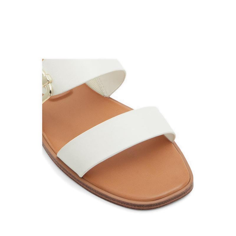 Miryhar Women's Flat Sandals - White