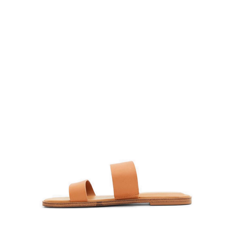 Miryhar Women's Flat Sandals - Medium Brown