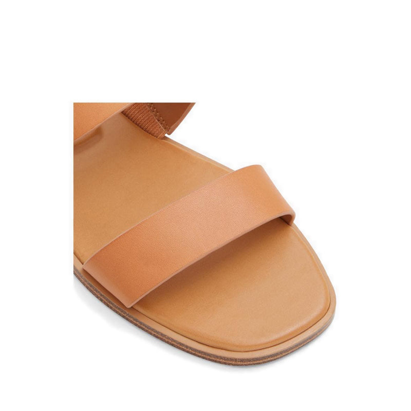 Miryhar Women's Flat Sandals - Medium Brown