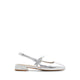Huguette Women's Ballet Pump - Silver