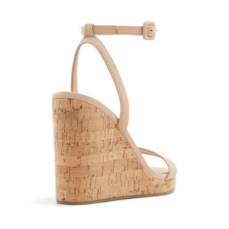 Fusa Women's Wedge Sandals - Bone