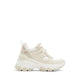 Griedia Women's Jogger Sole Wedge Sneakers - Open White